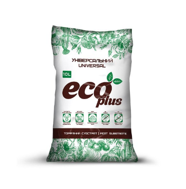 Субстрат Eco Plus Універсальний 10 л 429 фото